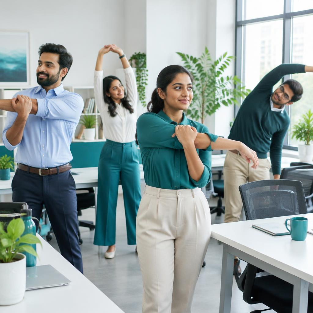 Corporate Wellness — illustrative yoga photography